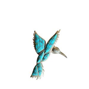 N.American made Hummingbird Brooch Pendant